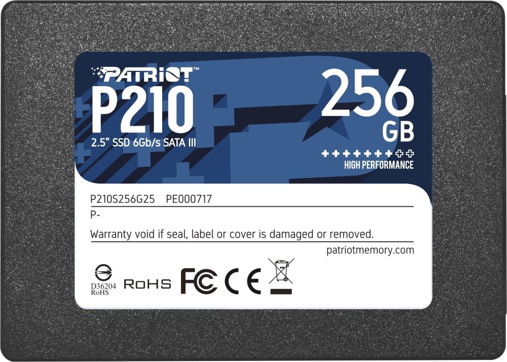 Накопитель SSD Patriot P210 256GB
