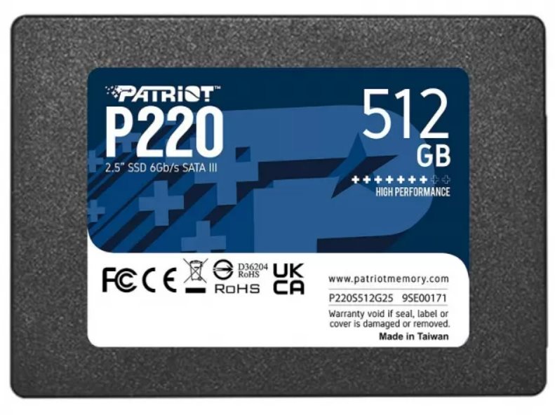 Image Накопитель SSD Patriot P220 512GB