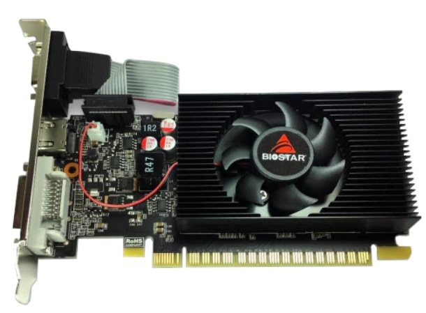 Image Placă video BIOSTAR GeForce GT730 (2GB, GDDR3)
