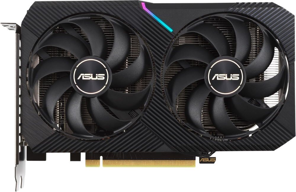 Image Видеокарта Asus RTX3050 (8GB, GDDR6 Dual OC)