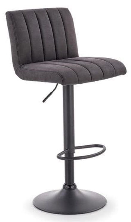 Image Scaun de bar Halmar H89 Black, Grey