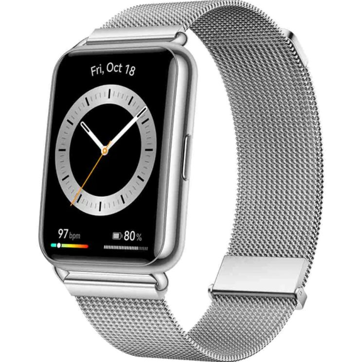 Image Ceas inteligent Huawei Watch Fit 2 Elegant Silver Frost