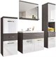 Image Set de mobila Bratex Alba Bodega, White Gloss