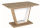 Image Раскладной стол Signal Nigel Artisan Oak, Matte White