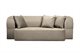 Бескаркасный диван EDKA 200/120/32 M5 Серо-коричневый