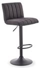 Image Scaun de bar Halmar H89 Black, Grey