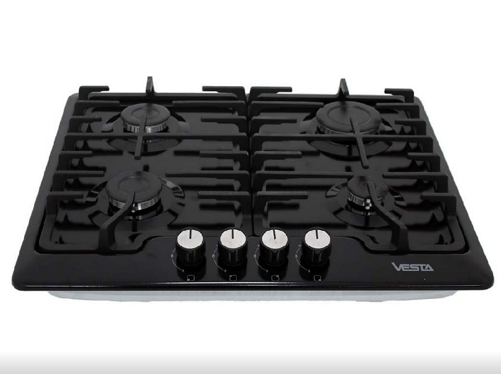 Image Варочная панель газовая Vesta BHF6060ICE/BL