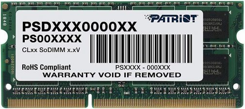 Image Memorie RAM Patriot Signature Line 8Gb DDR3-1600MHz SODIMM