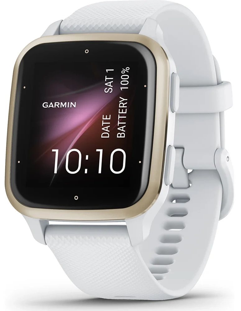 Image Умные часы Garmin Venu Sq 2 Cream Gold Bezel