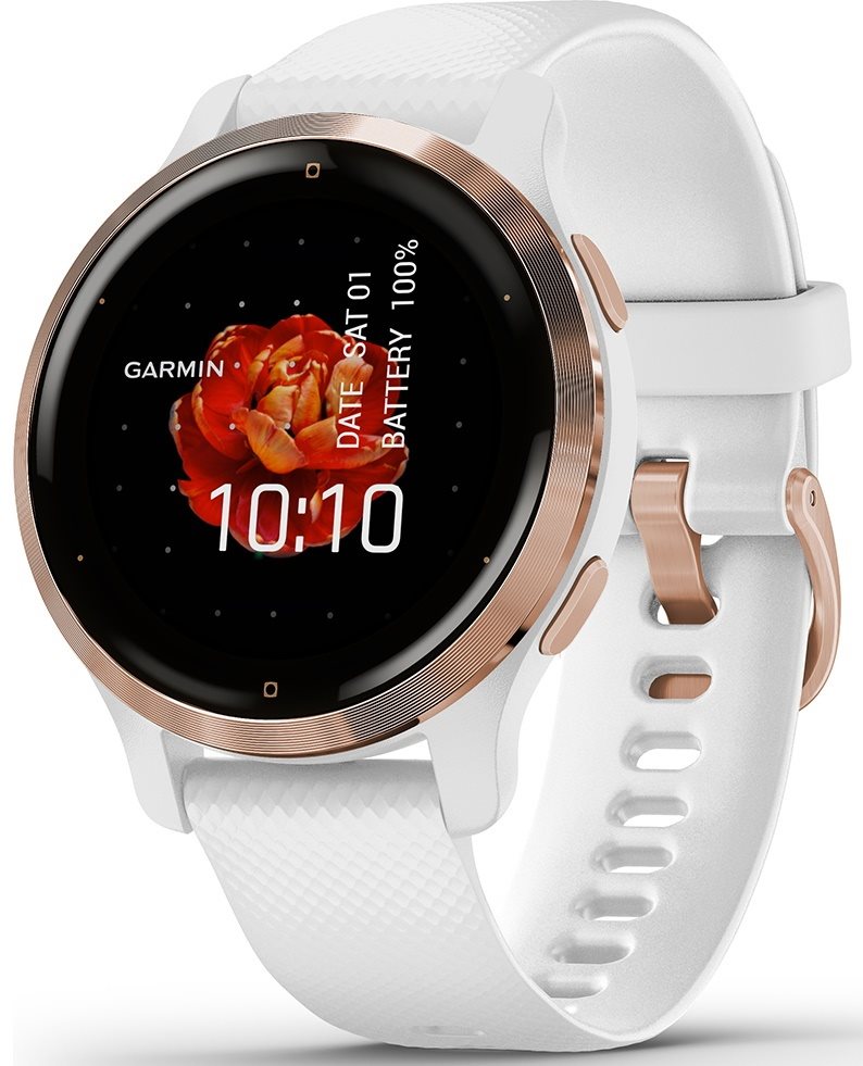 Умные часы Garmin Venu 2S Rose Gold, White