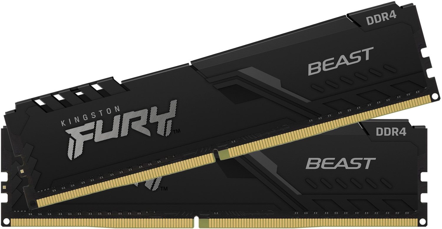 Image Memorie RAM Kingston Fury Beast 64Gb DDR4-3600MHz Kit