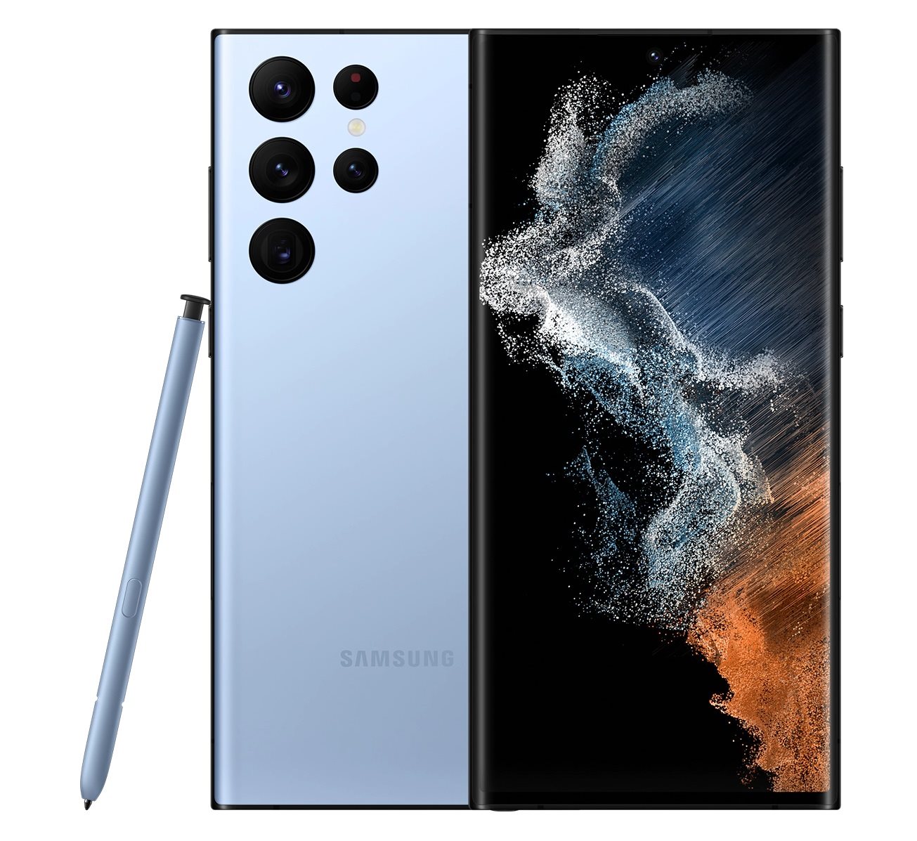 Image Мобильный телефон Samsung S22 Ultra Galaxy S908F 12/512GB Sky Blue