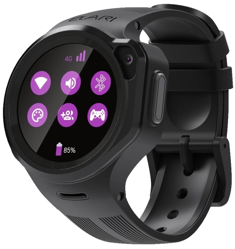 Умные часы Elari KidPhone 4GR Black