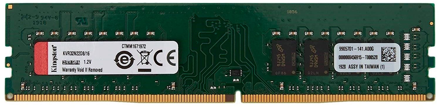 Memorie RAM Kingston ValueRam 16GB PC25600 DDR4-3200