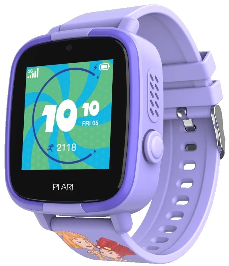 Умные часы Elari FixiTime Fun Puprle