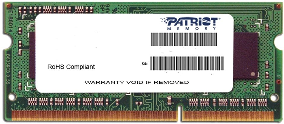Image Оперативная память Patriot Signature Line 4Gb DDR3-1600 SODIMM