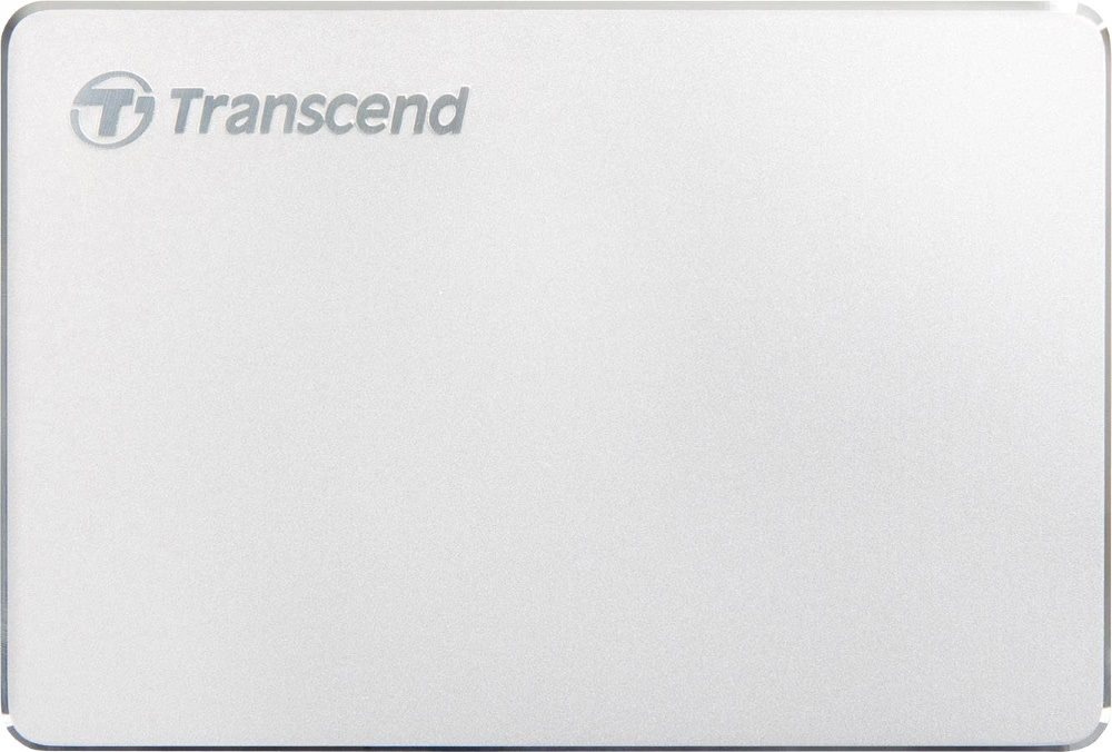 Внешний жесткий диск Transcend StoreJet 25C3S 1TB Silver