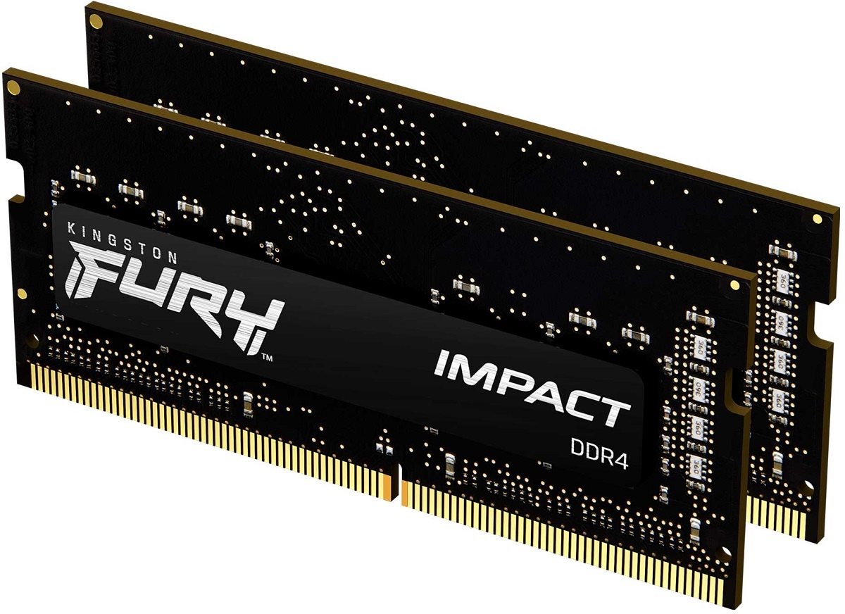 Оперативная память Kingston Fury Impact 16Gb DDR4-3200MHz SODIMM Kit