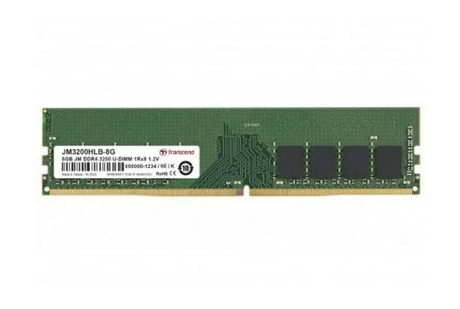 Оперативная память Transcend 8GB DDR4-3200MHz PC25600 CL22