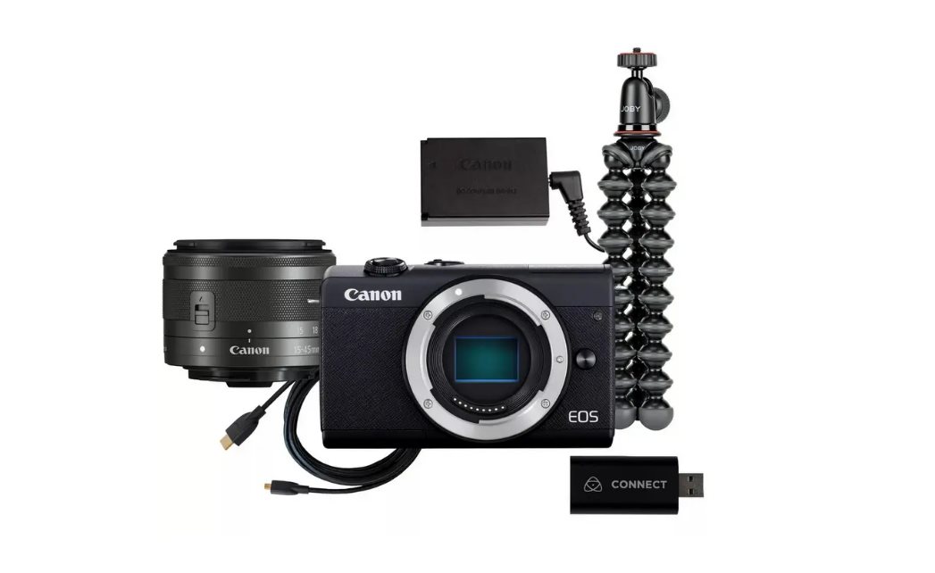 Image Фотоаппарат Canon EOS M200 15-45mm f/3.5-6.3 IS STM KIT Black