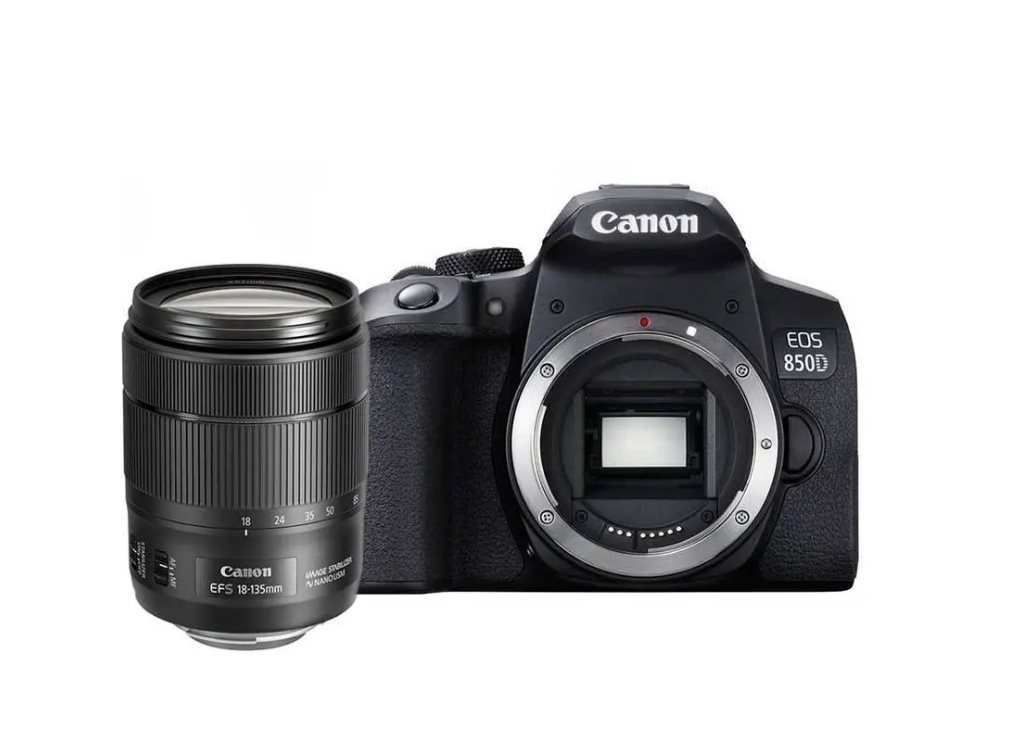 Image Фотоаппарат Canon EOS 850D + EF-S 18-135 IS