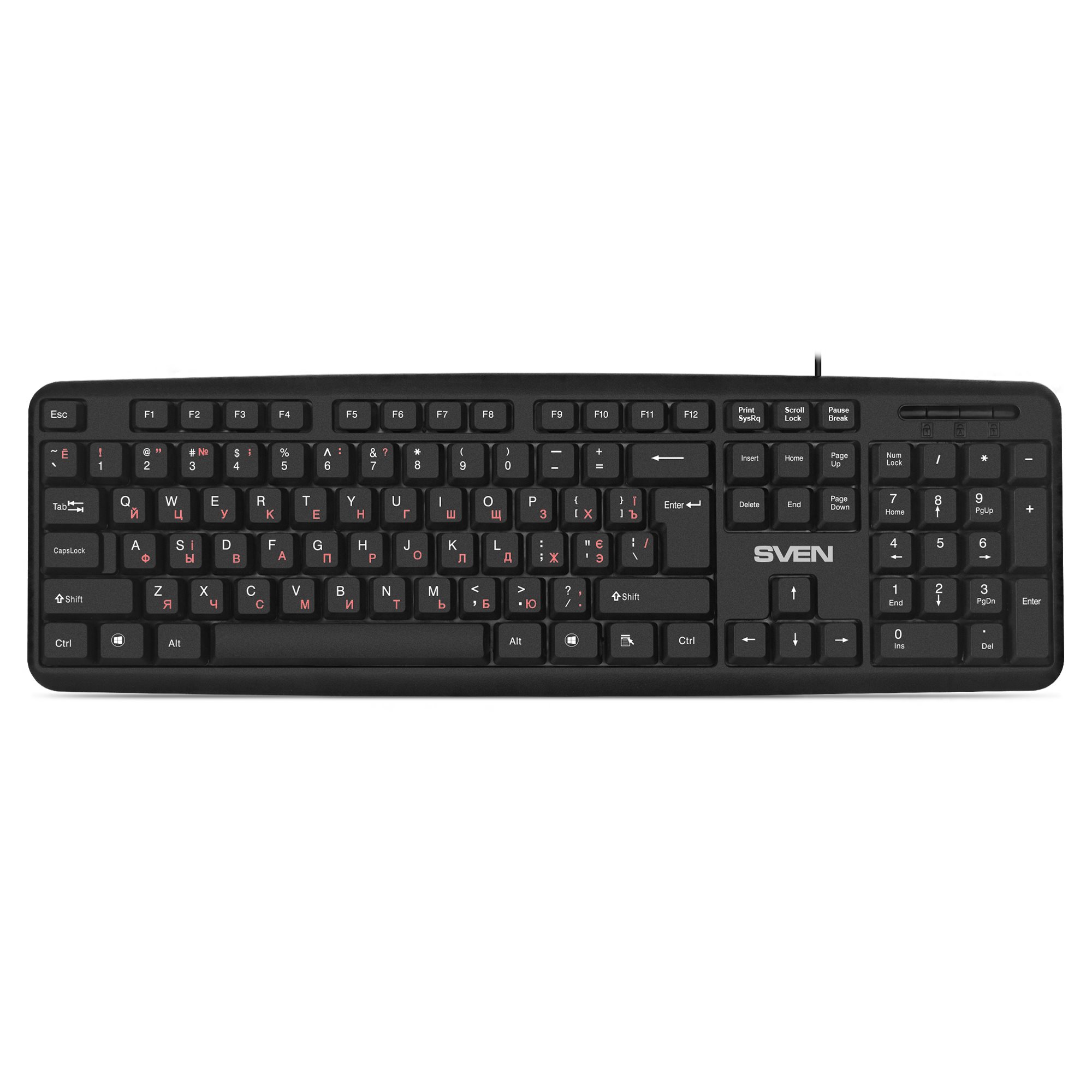 Tastatură SVEN KB-S230 Black
