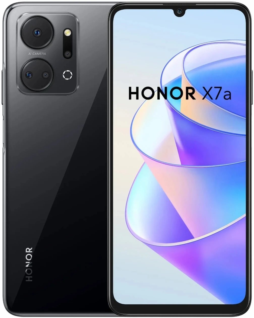 Image Telefon mobil Honor X7a 4/128GB Dual Sim Midnight Black