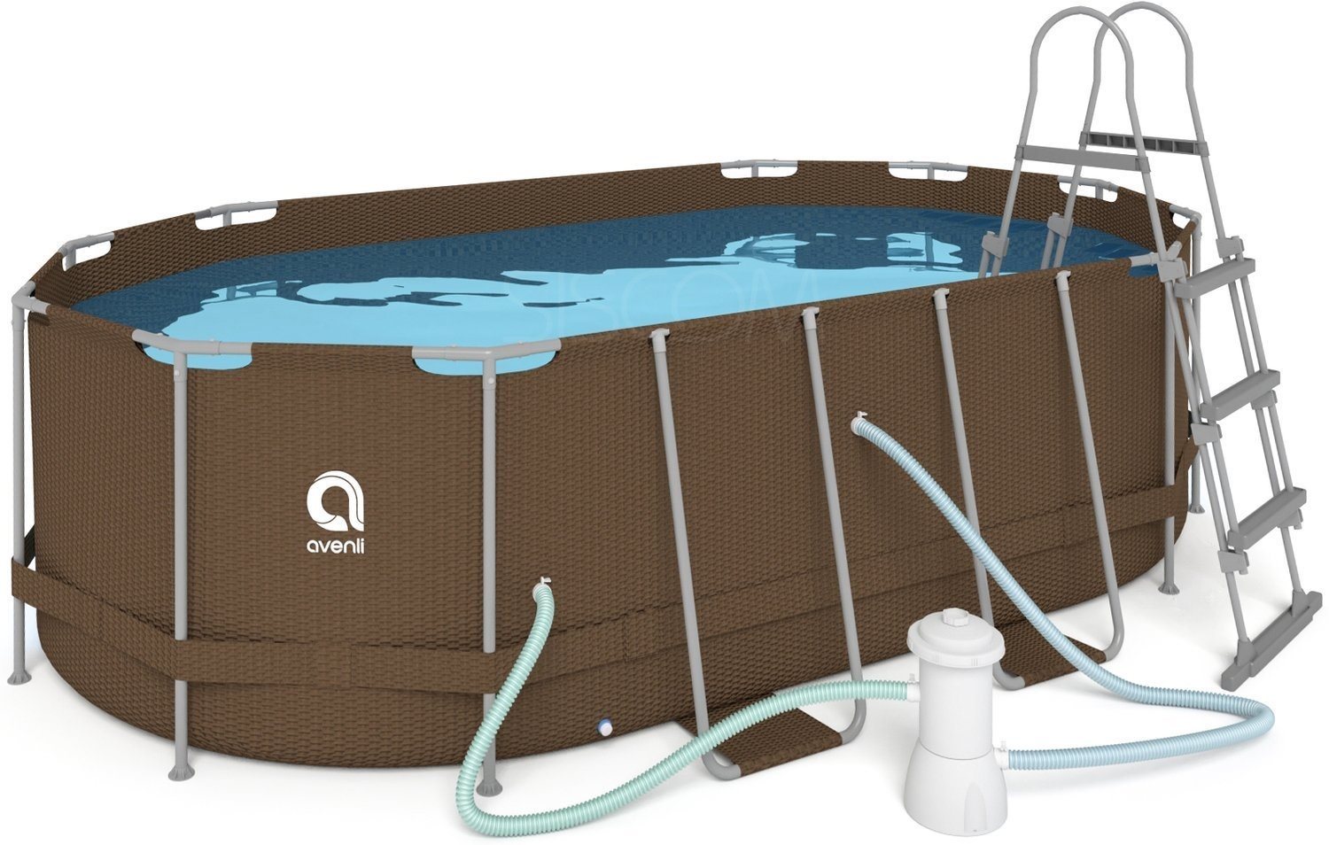 Image Каркасный бассейн Avenli 12024EU Brown