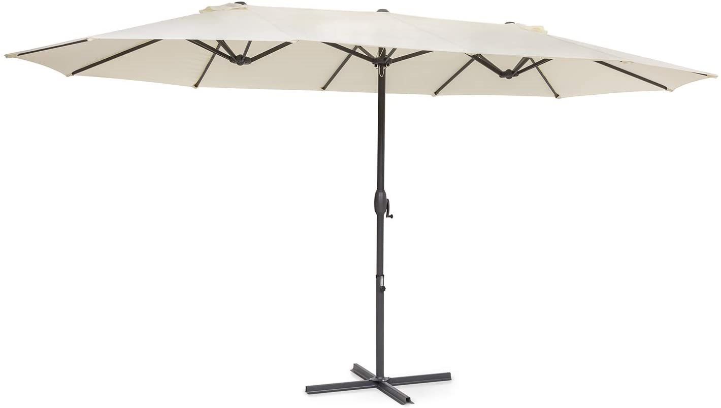 Image Umbrelă de gradină Blumfeldt Twin Peaks Cream