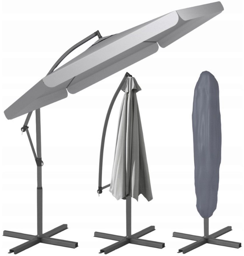 Image Umbrelă de gradină FunFit Garden 1621 Gray