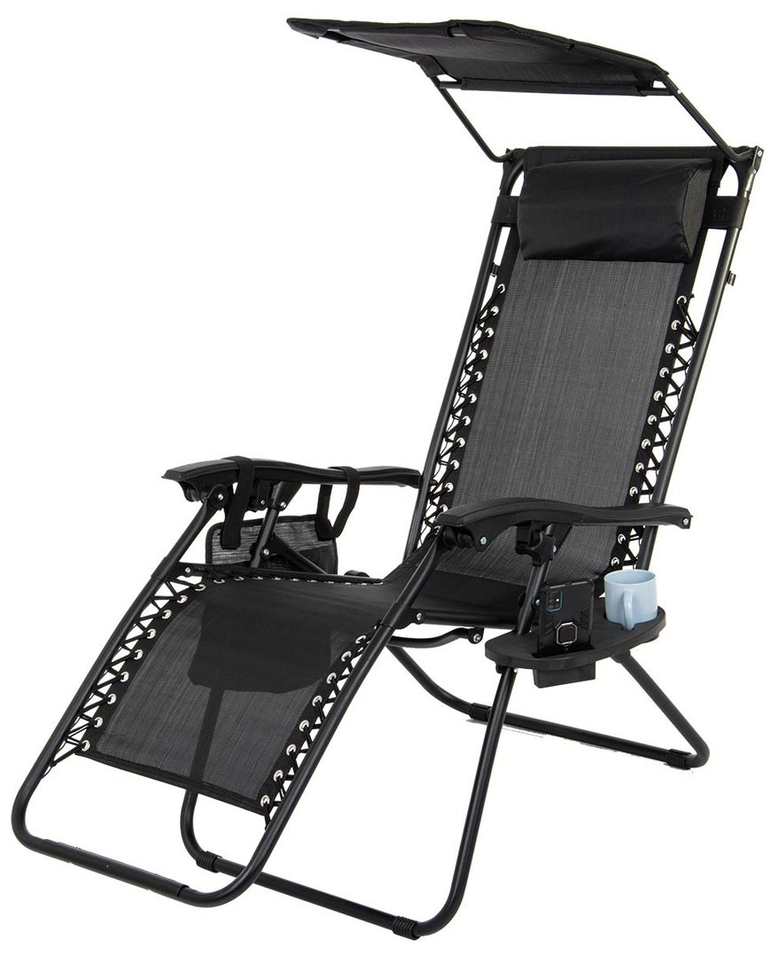 Image Şezlong Saska Garden 1032313 Black