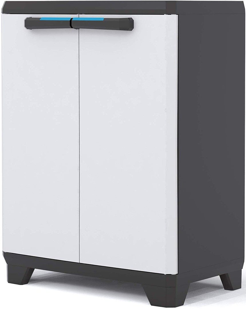 Image Dulap Keter Linear Low Black, Grey