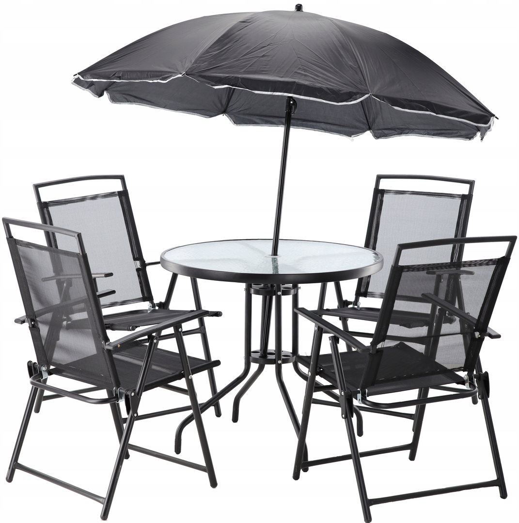 Image Комплект садовой мебели GardenLine KRE7899 Black