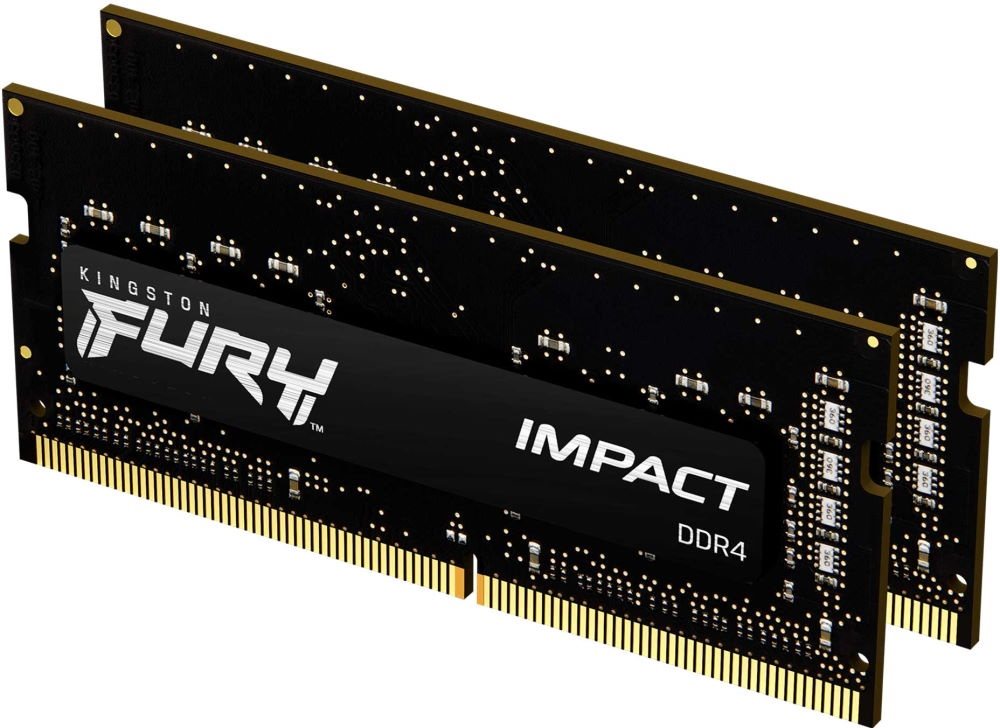 Memorie RAM Kingston Fury Impact 64Gb DDR4-3200MHz SODIMM Kit