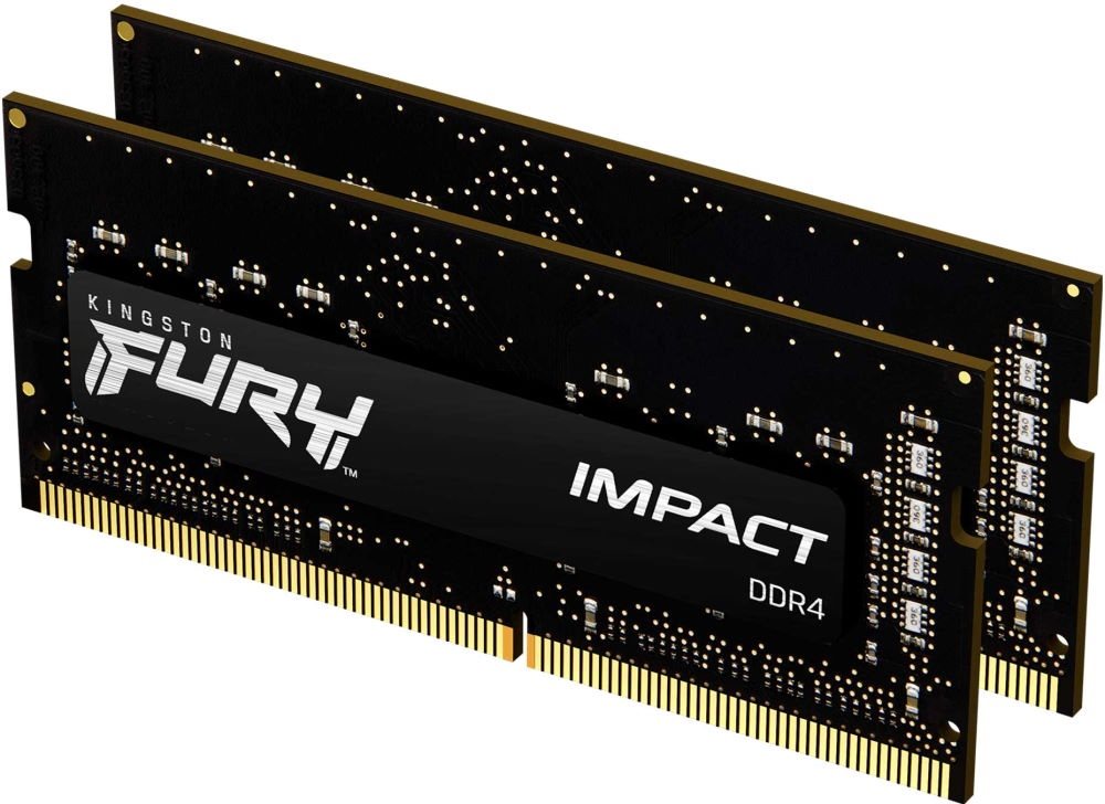 Image Оперативная память Kingston Fury Impact 64Gb DDR4-3200MHz SODIMM Kit