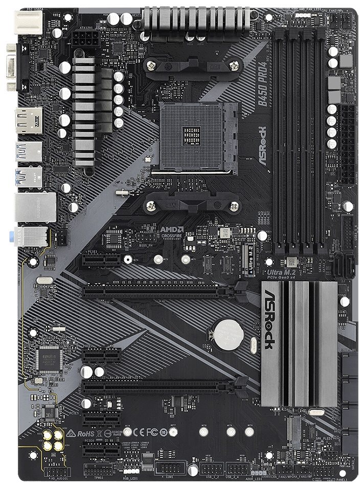 Image Материнская плата ASRock B450 Pro4 R2.0
