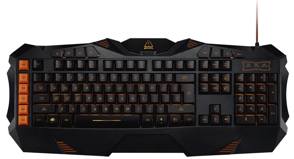 Image Клавиатура Canyon Fobos Black