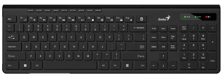 Image Клавиатура Genius SlimStar 7230 Black