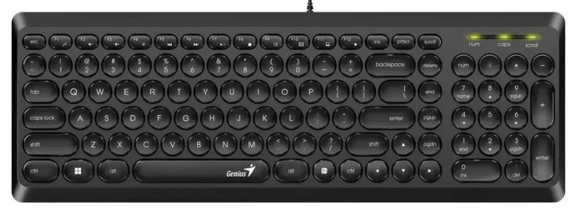 Image Tastatură Genius SlimStar Q200 Black