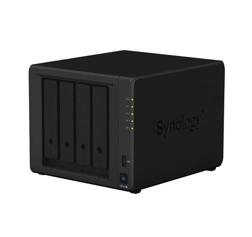 Image Сетевое хранилище (NAS) Synology DS420+ Black