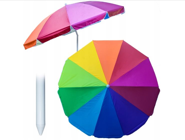 Umbrelă de gradină Jumi 220 Multicolor