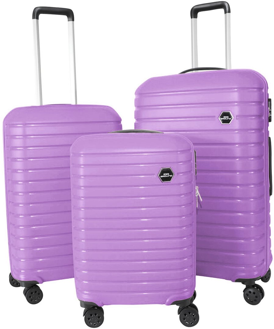 Image Комплект чемоданов Ground Vanille L/M/S Lilac