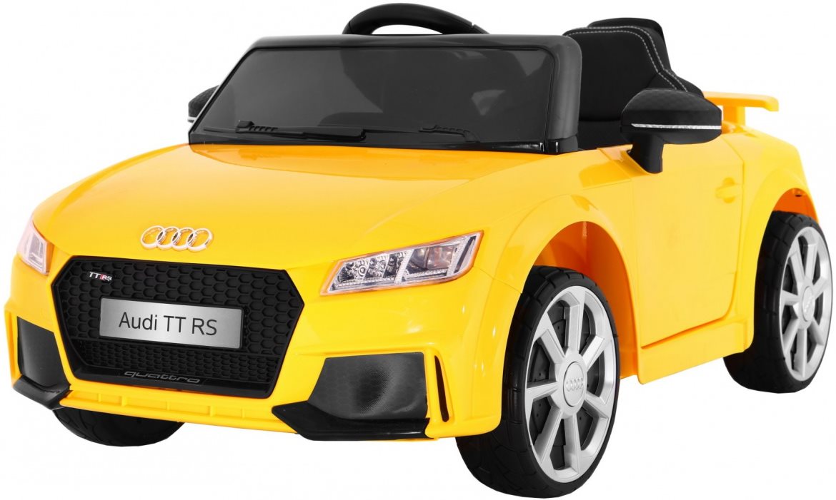 Image Mașinuța electrică Ramiz Audi TT RS Quattro JE1198 Yellow