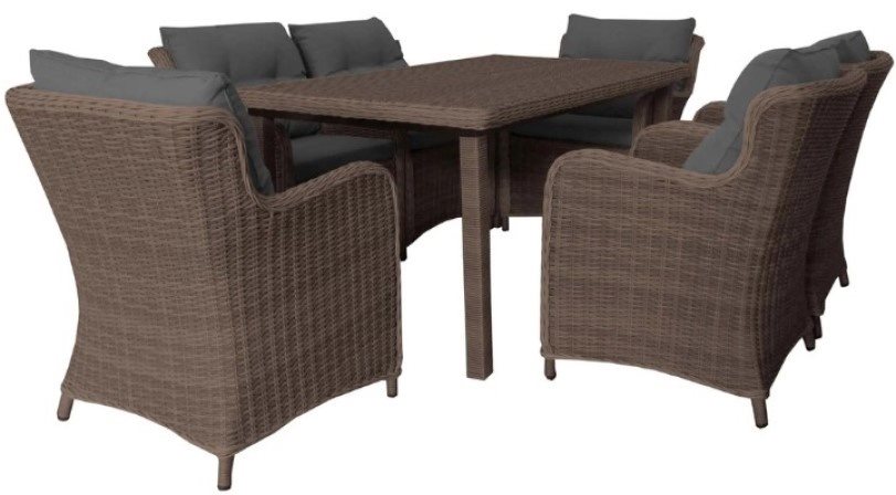 Image Set mobila de grădină Hecht Gabbiani Set