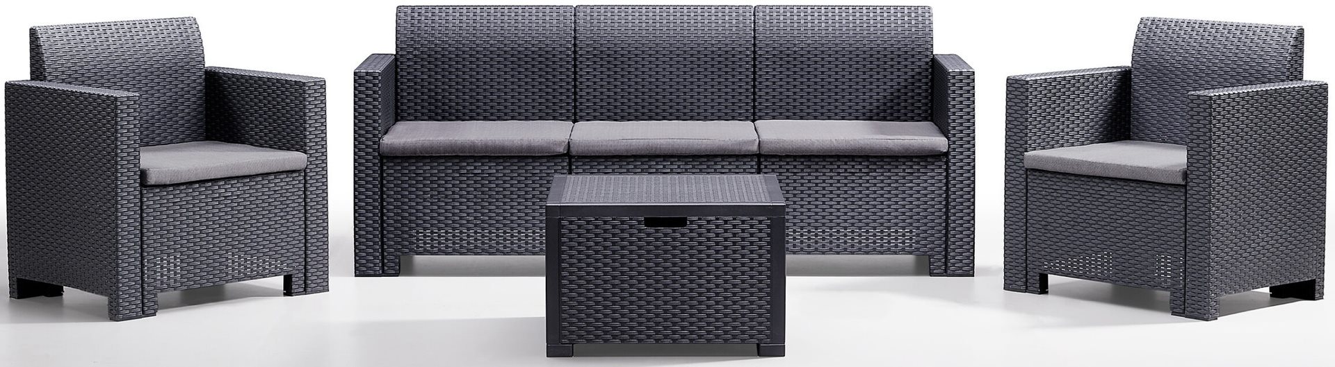 Image Комплект садовой мебели Bica Nebraska 3 Graphite