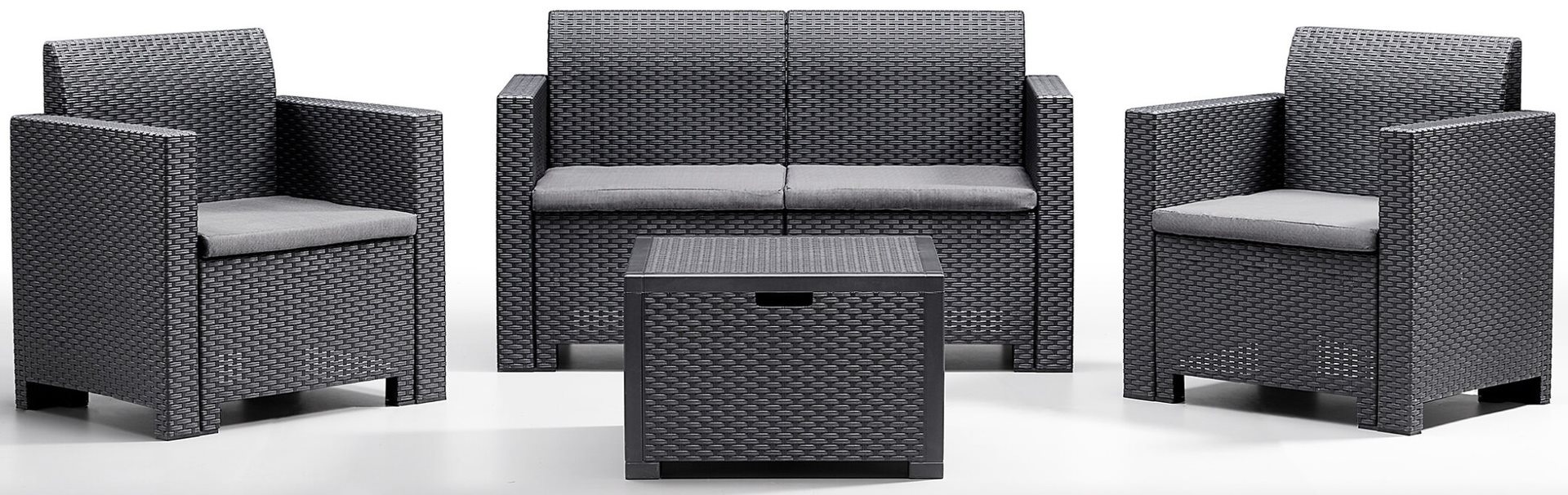 Image Комплект садовой мебели Bica Nebraska 2 Graphite