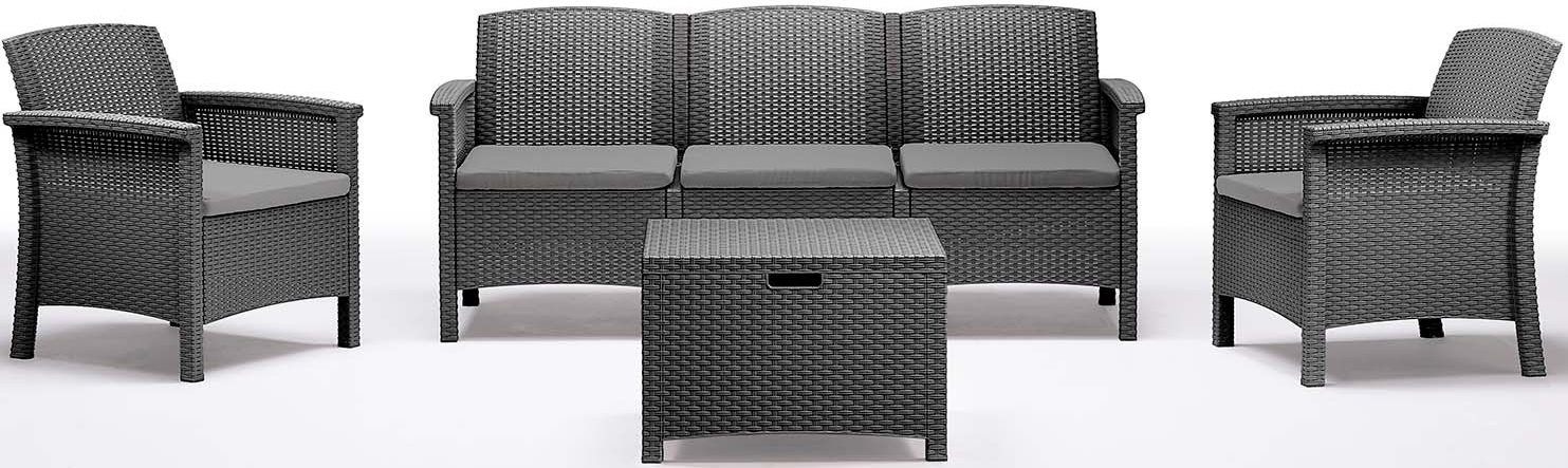 Image Комплект садовой мебели Bica Venezia 3 Graphite