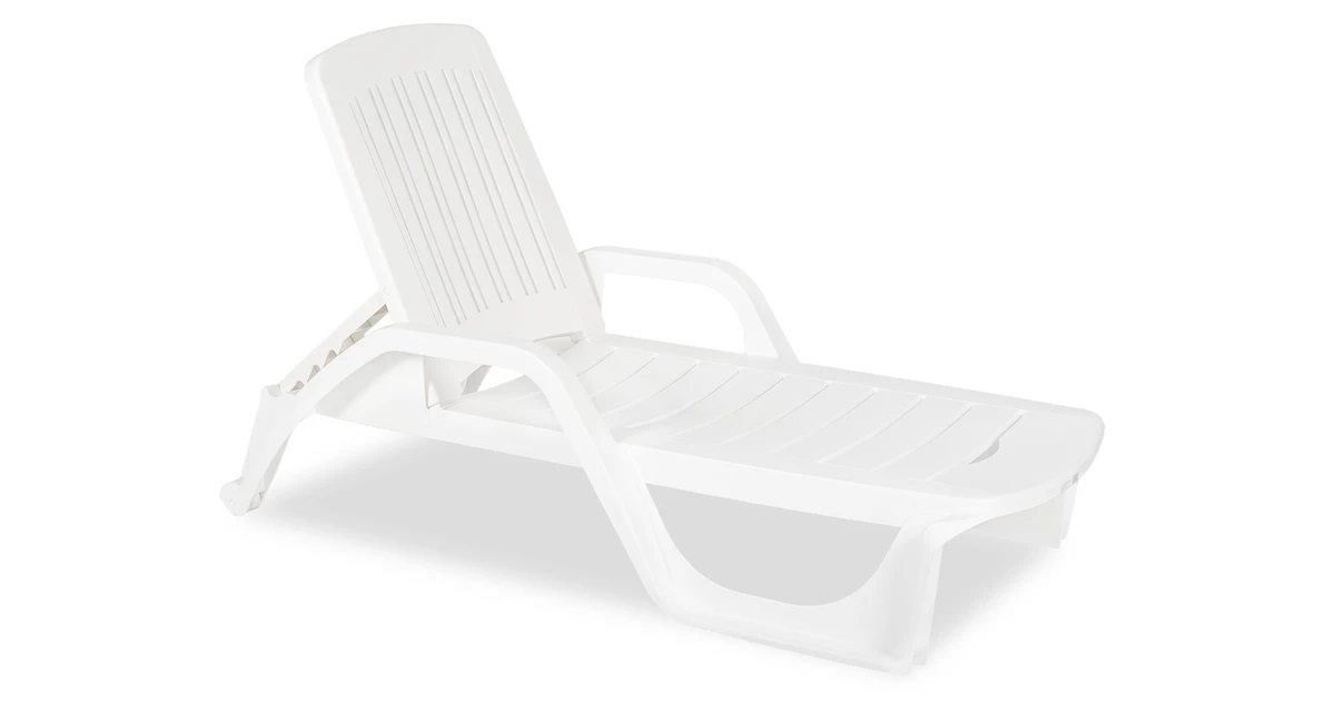 Image Şezlong Bica Zanzibar White
