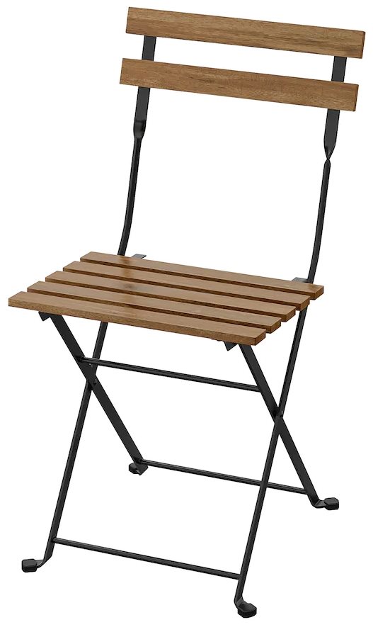 Image Scaun Ikea Tarno Черный, Светло-Коричневый