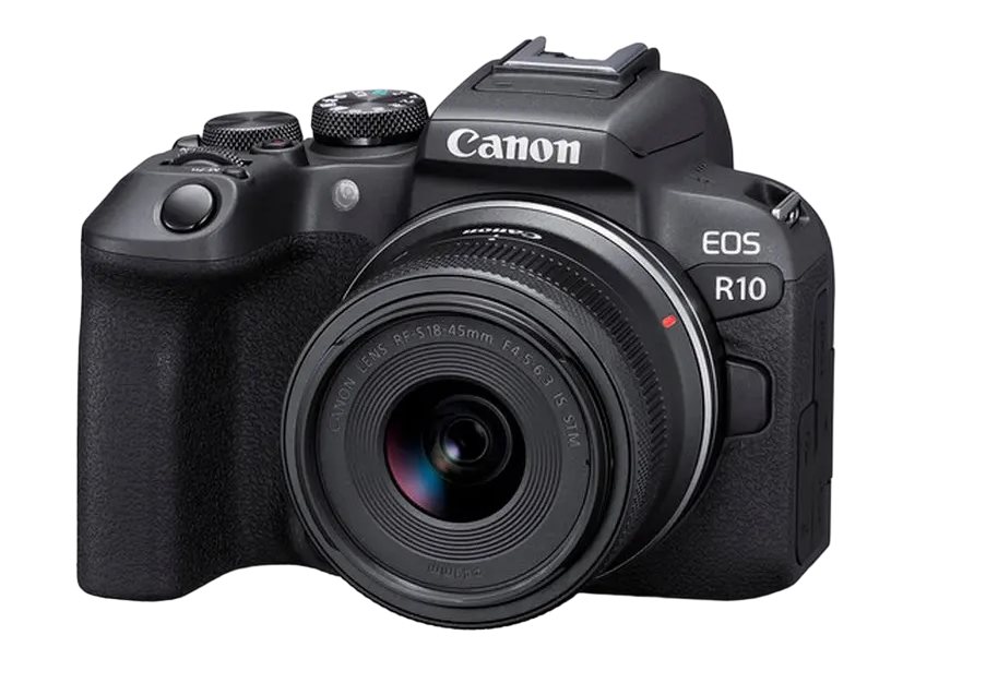 Image Фотоаппарат Canon EOS R10 & RF-S 18-45mm f/4.5-6.3 IS STM KIT Black